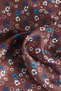 Men's Brown Patterned Handkerchief - 2