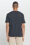 Men's Black Comfort Fit Relaxed Fit 100% Cotton Soft Texture Printed Crew Neck T-Shirt - 6
