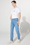 Men's Light Blue Non-Wrinkle Cotton Stretch Denim Jean Trousers Comfort Fit Relaxed Cut - 3