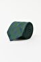 Men's Green-blue Patterned Tie