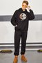Unisex Kanagawa Oki Nami Ura Printed Tracksuit Set