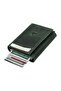 West Polo Genuine Antique Leather Unisex Mechanism Wallet Card Holder