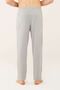 Men's Gray Melange Pajama Bottoms 18471 - 3