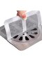 10 Pcs Adhesive Bathroom Drain Protector Hair Collector Insect Strainer - 5