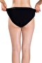 Women's 3-Piece Black Plus Size Panties 642 - 3