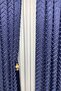 Harmony Series Tasseled Background Curtain Navy Blue - Pleated Free - 5