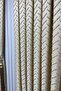 Harmony Series Tasseled Background Curtain Cream & Beige - 3 Close to 1 Pleat - 4