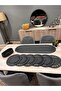 Jute, Wicker 6-Piece American Placemat Set, 6 Plate Sets, 1 Runner, 1 Bread Basket, Plate Mat, Home Decor - 5