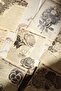 Vintage Floral Themed Newspaper Scrapbook Paper / Journal & Scrapbooking, Collage - 2