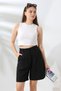 Linen Above Knee Shorts - 7