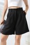 Linen Above Knee Shorts
