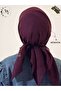 Hijab Women's Bamboo Crochet Plum Scarf - 3