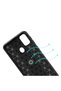 Samsung Galaxy M21 / M30S Compatible Case Smooth and Soft Back Surface Ravel Cover with Ring Stand - 6