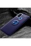 Samsung Galaxy M21 / M30S Compatible Case Smooth and Soft Back Surface Ravel Cover with Ring Stand