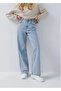 Karyıkama Palazzo Jeans High Waist Blue Turtle