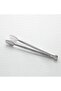 5-Piece Steel Tongs Set (Cake Tongs + Pasta Tongs + Serving Tongs + Salad Tongs + Grilling Tongs 28cm) - 2