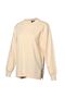 Bluebell Women's Beige Crew Neck Sweatshirt