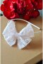 White Lace Maternal Maternity Crown