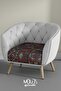 Anatolia 6 Patterned Digital Printed Fabric Suede-Like Texture 100X155Cm Kms-19 - 5