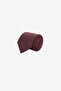 Claret Red Patterned Men's Tie