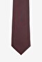 Claret Red Patterned Men's Tie - 2