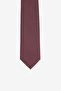 Claret Red Patterned Men's Tie - 2