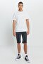 Men's Ecru Loose Fit Loose Cut 100% Cotton Soft Textured Printed Crew Neck T-Shirt - 2