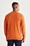 Men's Tile Standard Fit Normal Cut Crew Neck Cotton Knitwear Sweater - 5