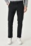 Men's Black Comfort Fit 360 Degree Stretch in All Directions Side Pocket Trousers