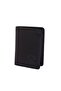 Genuine Leather Unisex Black Wallet Card Holder Sports Model - 3