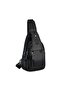 Unisex Waterproof Sports Crossbody Adjustable Strap Lined Hand Chest and Shoulder Bag 5 Compartments - 2