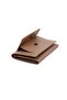 West Polo Genuine Leather Unisex Coin Compartment Wallet Card Holder - 3