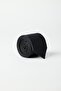 Men's Black Patternless Tie