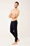 Men's Navy Blue Pajama Bottoms 18470 - 2