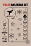 Men's Red Anti-pilling Warm Water Repellent Fleece Beanie Neck Collar Gloves Set - 7
