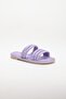 Women's Lilac Daily Comfortable Stylish Pool Beach House Slippers - 5