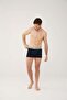 Men's Turquoise - Navy Blue - Gray Melange 3-Piece Boxer - 4