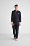 - Men's Navy Blue Hooded Pajama Set 18709 - 4