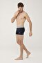 Men's Turquoise - Navy Blue - Gray Melange 3-Piece Boxer - 7