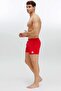 Men's Red Medium Size Swim Shorts 22006 - 2