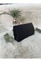 Black Satin Women's Evening Dress Bag - 4