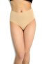 Women's Thin Elastic High Waist Skin Color Panties 680