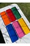 6-Piece Baton Mixed Color Metal Single Decorative Candle, Tea, Coffee and Cake Serving Presentation Tray - 2