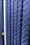 Harmony Series Tasseled Background Curtain Navy Blue - 1 to 3 Dense Pleats - 3