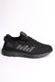 Men's Black Knitwear Slip-on Sports Shoes - 4