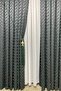 Harmony Series Tasseled Background Curtain Green - Pleated Free