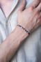 Miyuki Unisex Blue Orange Bracelet - 5