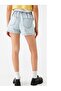 baggy denim summer shorts circumcision patch pocket jasns shorts in light indigo jeans - 4