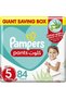 Diaper Pants | Baby-Dry | Size 5 | 12-18 kg | Aloe Vera | 84 Ct
