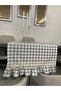 Gingham Frilly Runner 40x140 cm (special size made) - 5